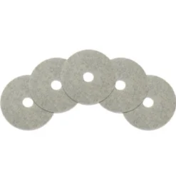 17" Combo (Poly & Natural Fibers) Floor Burnishing Pads - Case of 5