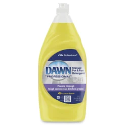 Dawn® Professional Lemon Manual Pot & Pan Dish Detergent (38 oz Bottles) - Case of 8