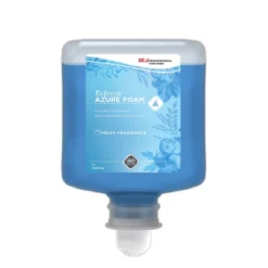 Deb® Refresh™ Azure Foam Fresh Apple Hand Soap (1 Liter Cartridges) - Case of 6