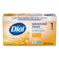 Dial® Advanced Clean™ Gold Deodorant Bar Soap (4 oz. Bars) - Case of 36
