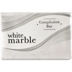 Dial® Amenities Cleansing White Marble Bar Soap (0.75 oz Individually Wrapped Bars) - Case of 1000