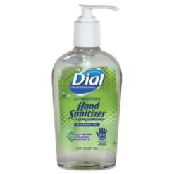 Dial® Professional Antibacterial Hand Sanitizer with Moisturizers (7.5 oz Pump Bottles) - Case of 12