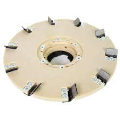 Diamabrush™ 25 Grit 16” CCW Coating Removal Tool w/ 10 Blades (#92160120210) for use w/ 17” Floor Buffers