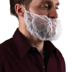 Disposable Polypropylene Beard Covers (1 Size Fits All) - Case of 1000