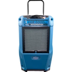 Dri-EazĀ® Portable LGR 6000Li Commercial Dehumidifier (25 gallons per day) - 320 CFM