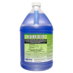e.logical Neutral Q128 Cleaner, Disinfectant, Non-Food Contact Sanitizer & Deodorizer (1 Gallon Bottles) - Case of 4