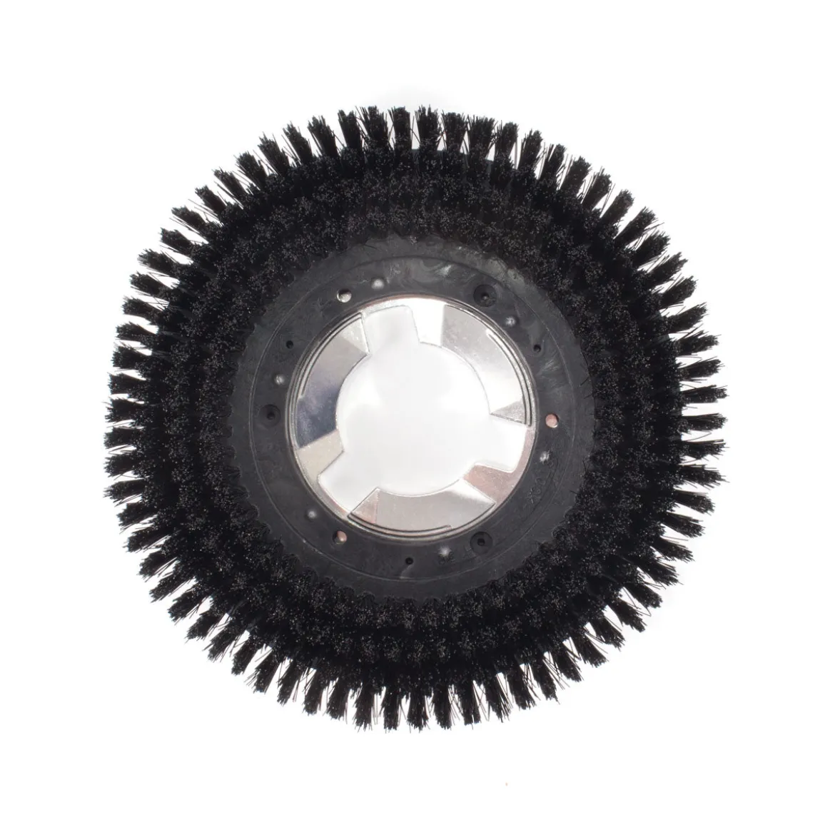 13" Floor Buffer Everyday Floor Scrubbing Brush w/ Nylon Bristles (11" Actual Diameter)