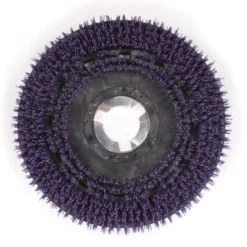 20" Floor Buffer Extra Heavy Duty Floor Stripping Brush w/ 46 Grit Impregnated Purple Nylon Bristles (18" Actual Diameter)