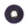 15" Floor Buffer Extra Heavy Duty Floor Stripping Brush w/ 46 Grit Impregnated Purple Nylon Bristles (13" Actual Diameter)