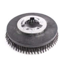 15" Floor Buffer Extremely Aggressive Stripping & Scouring Brush w/ Wire Bristle (13" Actual Diameter)