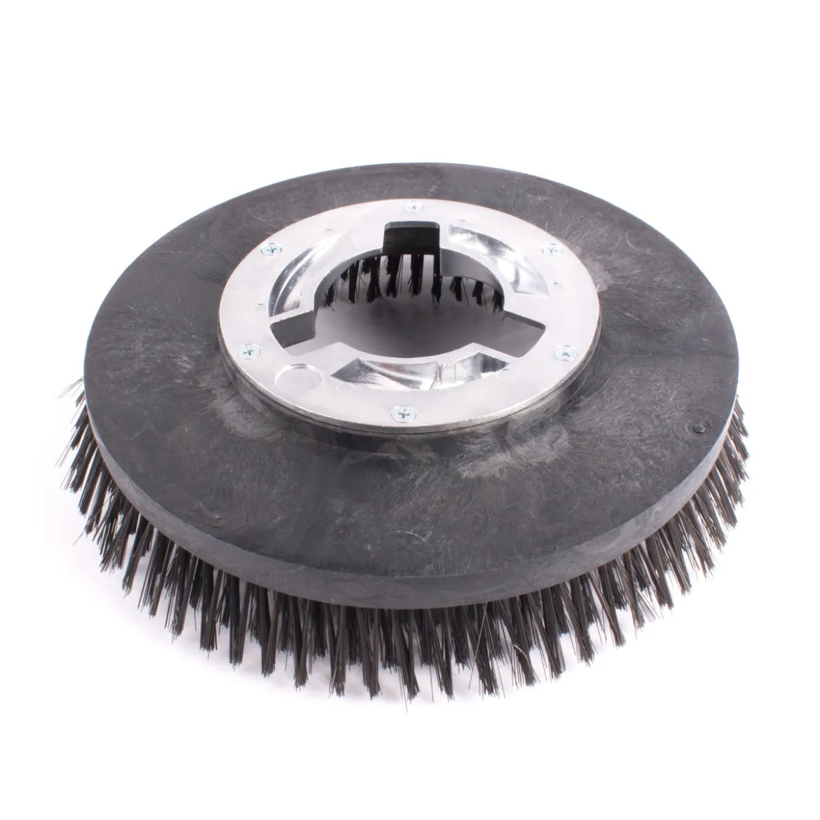 15" Floor Buffer Extremely Aggressive Stripping & Scouring Brush w/ Wire Bristle (13" Actual Diameter)
