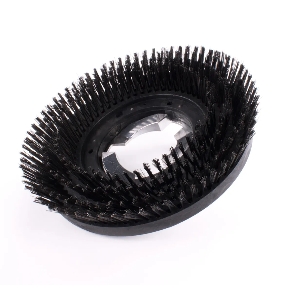 15" Floor Buffer Extremely Aggressive Stripping & Scouring Brush w/ Wire Bristle (13" Actual Diameter)