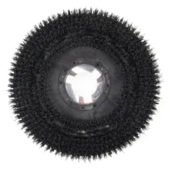 17" Floor Buffer Heavy Duty Floor Stripping Brush w/ 80 Grit Impregnated Black Nylon Bristles (15" Actual Diameter)