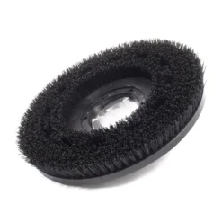 17" Floor Buffer Heavy Duty Floor Stripping Brush w/ 80 Grit Impregnated Black Nylon Bristles (15" Actual Diameter)