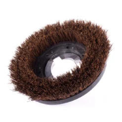 17" Floor Buffer Light Duty Floor Scrubbing & Polishing Brush w/ Soft Bassine Bristles (15" Actual Diameter)