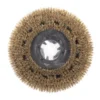 17" Floor Buffer Light Duty Marble & Stone Floor Scrubbing & Polishing Brush w/ Union Mix Bristles (15" Actual Diameter)