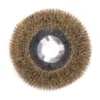 15" Floor Buffer Light Duty Marble & Stone Floor Scrubbing & Polishing Brush w/ Union Mix Bristles (13" Actual Diameter)