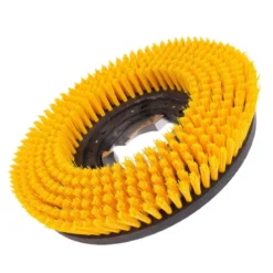 13" Floor Buffer Medium Duty Floor Scrubbing Brush w/ Poly Bristles (11" Actual Diameter)