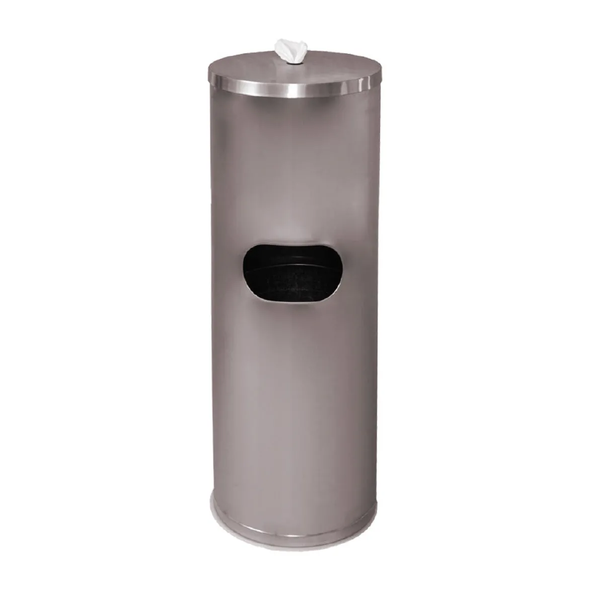 Floor Dispenser w/ Wastebasket for the 800 Count Bulk Hospeco® Pre-Saturated Cleaning Wipes