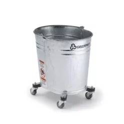 Geerpres® Seaway® Galvanized 26 Qt. Oval Mop Bucket (6.5 Gallon)