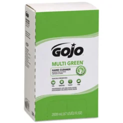 GOJO® Multi Green® Gel Multi-Purpose Hand Cleaner w/ Natural Pumice Scrubbers (2000 ml Bag-In-Box PRO™ TDX™ Dispenser Refills) - Case of 4