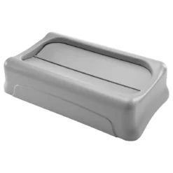 Gray Swing Trash Can Lid for Rubbermaid® Slim Jim® Trash Containers