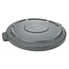 Gray Trash Can Lid for Rubbermaid® Brute® 32 Gallon Round Trash Containers