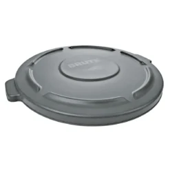 Gray Trash Can Lid for Rubbermaid® Brute® 32 Gallon Round Trash Containers