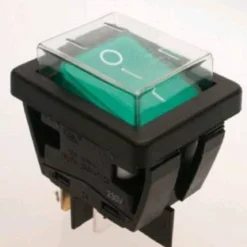 Green Rocker 2 Position On/Off Switch for Trusted Clean Carpet Extractors