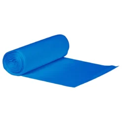 Heritage Bag™ 23 Gallon Blue Low Density Flat Pack Trash Can Liners (31" x 45" | 1.5 Mil) - Case of 100