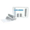 Heritage Bag™ 56 Gallon High-Density Coreless Trash Can Liners (43" x 48" | 14 Microns) - Case of 200