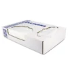 Heritage Bag™ 20 - 30 Gallon White Low Density Flat Pack Trash Can Liners (30" x 36" | 0.75 Mil) - Case of 200