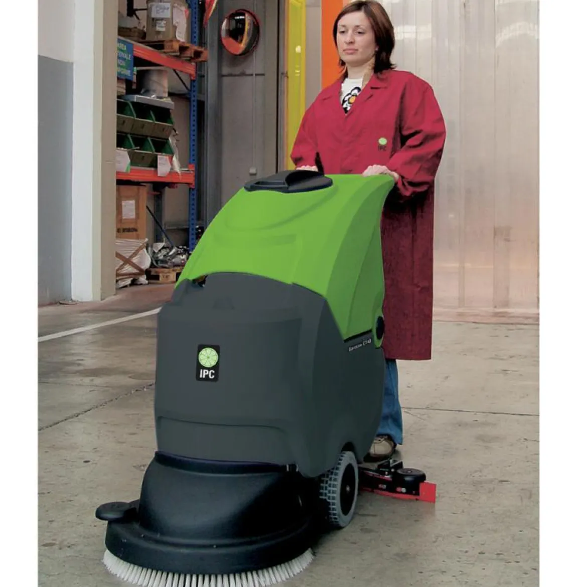 IPC Eagle CT40 Brush Driven 20" Auto Scrubber w/ Brush - 10 Gallons