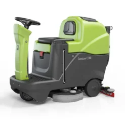 IPC Eagle CT80 Compact Ride on Automatic Floor Scrubber (24" Scrub Deck) - 21 Gallons