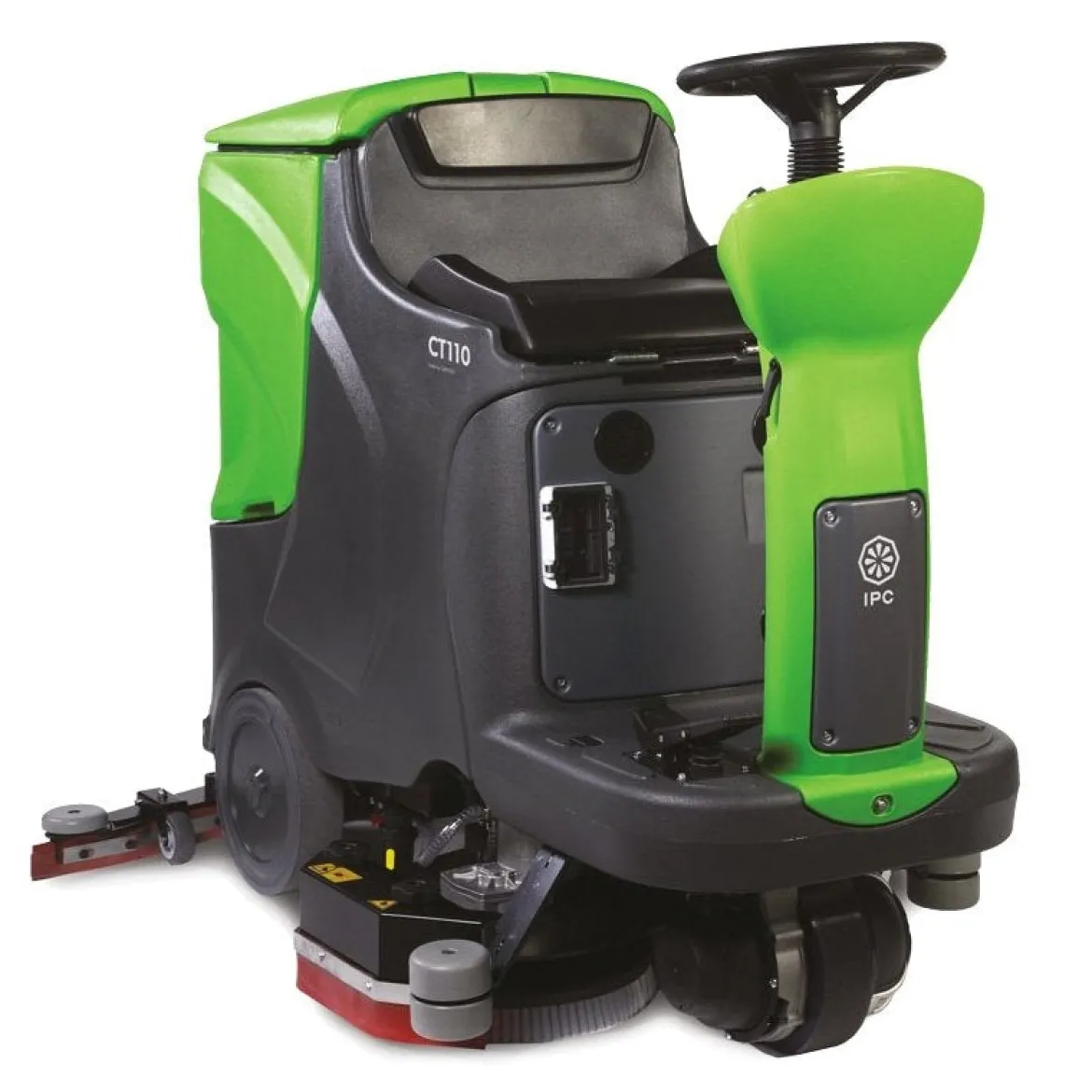 IPC Eagle CT110 Compact Ride-On Automatic Floor Scrubber (32" Scrub Deck) - 29 Gallons