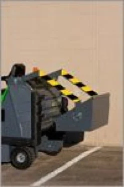 IPC Eagle Genius 58" Outdoor Gas Powered Ride On Sweeper