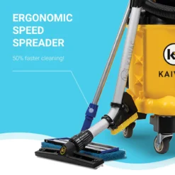 Kaivac® UniVac® Portable Food Service Floor Cleaning Machine (Corded or Battery Powered Options Available)