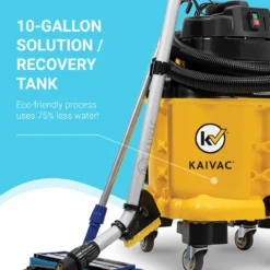Kaivac® UniVac® Portable Food Service Floor Cleaning Machine (Corded or Battery Powered Options Available)