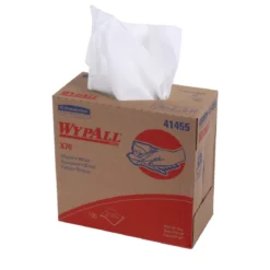 KC WypAll® X70 White Disposable Wipes in a Box (#41455) - Case of 1000