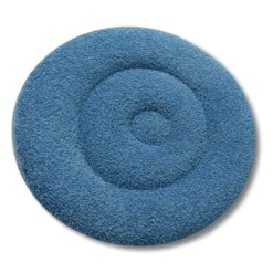 Kelsan 19" Blue Microfiber Floor & Carpet Bonnet for 20" Floor Buffers