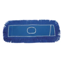 Kelsan 48" Electrostatically Charged Blue Synthetic Dust Mop - Cut Ends