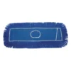 Kelsan 24" Electrostatically Charged Blue Synthetic Dust Mop - Cut Ends