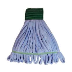 Kelsan Relintless Microfiber Wet Mop w/ 5" Canvas Band (Size: Medium | Looped Ends)