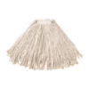 Kelsan White 16 oz Heavy Duty Rayon Wet Mop w/ 1.25" Headband (Size: Medium | Cut Ends)