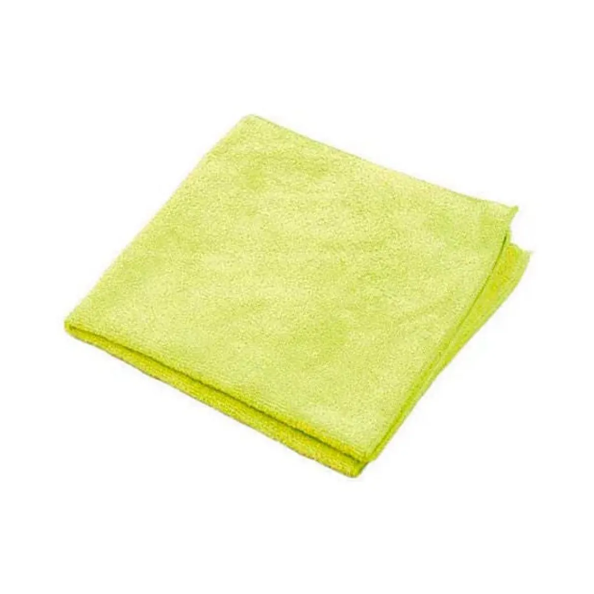 Kelsan Yellow Bathroom Sink & Shower Microfiber Rags (16" x 16") - Pack of 10