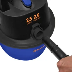 Koblenz® Wet/Dry Vacuum Plus Blower w/ Hose, Wall Mount, Crevice & Pickup Tools - 2.5 Gallon