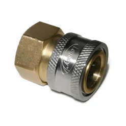 1/4" Legacy Brass Female Quick Disconnect Socket Coupler w/ Female Pipe Thread (FPT)