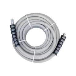 Legacy 3/8" X 100' Grey 4,200 PSI R1 Steel Braided Pressure Washer Hose