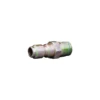 1/4" Legacy Zinc-Plated Steel Male Quick Connect Plug Coupler w/ Male Pipe Thread (MPT)