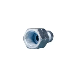 1/4" Legacy Zinc-Plated Steel Male Quick Connect Plug Coupler w/ Female Pipe Thread (FPT)